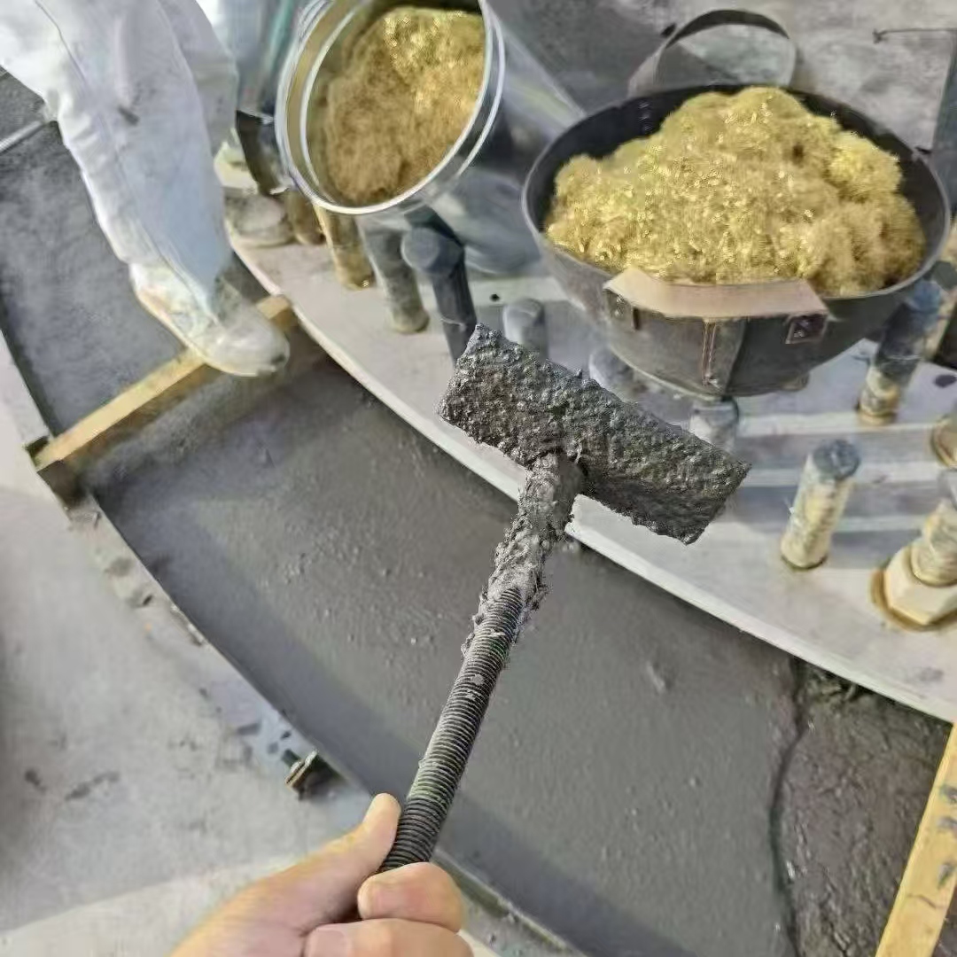 普宁C120钢纤维高强无收灌浆料 轧机压缩机汽轮机发电机锻压设备底座灌浆材料